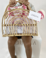 kids set robe&throw basket