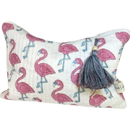 Flamingo sleeve bag