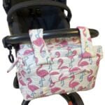 Flamingo stroller bag