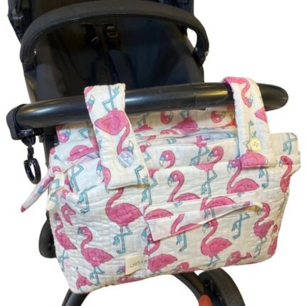Flamingo stroller bag