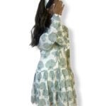 All you dress with matching headpiece