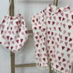 hearts poncho