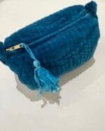 VELVET- BLUE SINGLE POUCH - Image 4