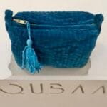 VELVET- BLUE SINGLE POUCH