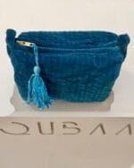 VELVET- BLUE SINGLE POUCH