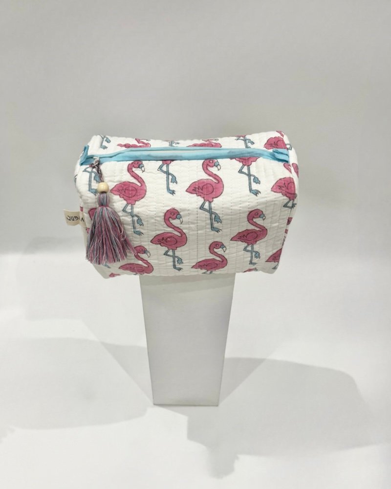 IMG_3213 Flamingo large pouch - Image 1