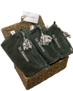 basket - velvet pouches