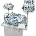 Tray arrangement ( travel bag- vanity- big backpack)