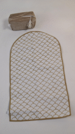 beige ( Prayer mat- velvet pouch) (Copy)