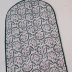 Dark oilve-( prayer mat - velvet pouch )