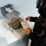 Acrylic box ( prayer mat- velvet pouch)