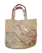 Bandana pink - beige