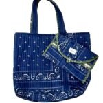 Bandana blue - olive
