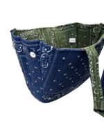 Bandana blue - olive - Image 5