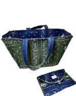 Bandana blue - olive - Image 4