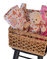 Stoller bag- blanket - teddy bear- changing mat ( basket) - Image 2