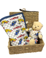 Basket- (teddy bear - blanket) - Image 2