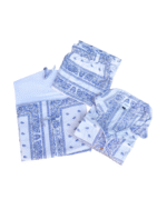 Bandana white & blue - Image 2