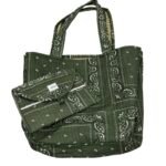 Bandana olive- begie